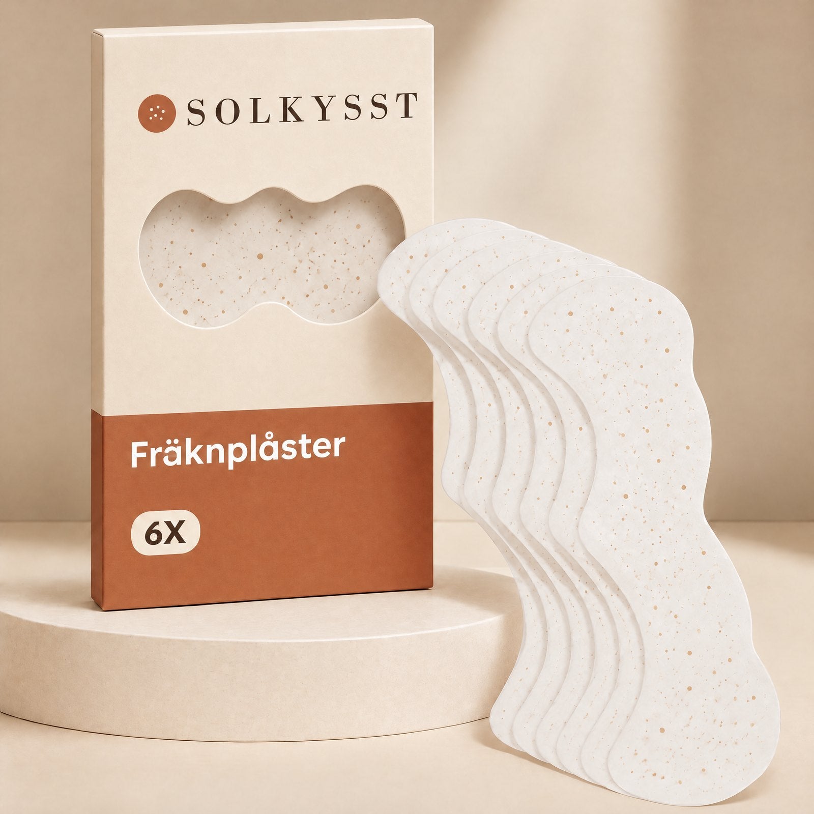 SOLKYSST – Fräknplåster
